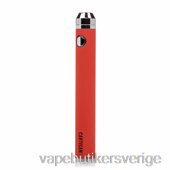 Vape Sverige Cartisan Ego Spinner Twist 1300 510 Batteri Röd
